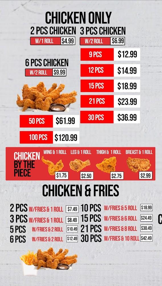 Kennedy Fried Chicken & Pizza Menu image 3